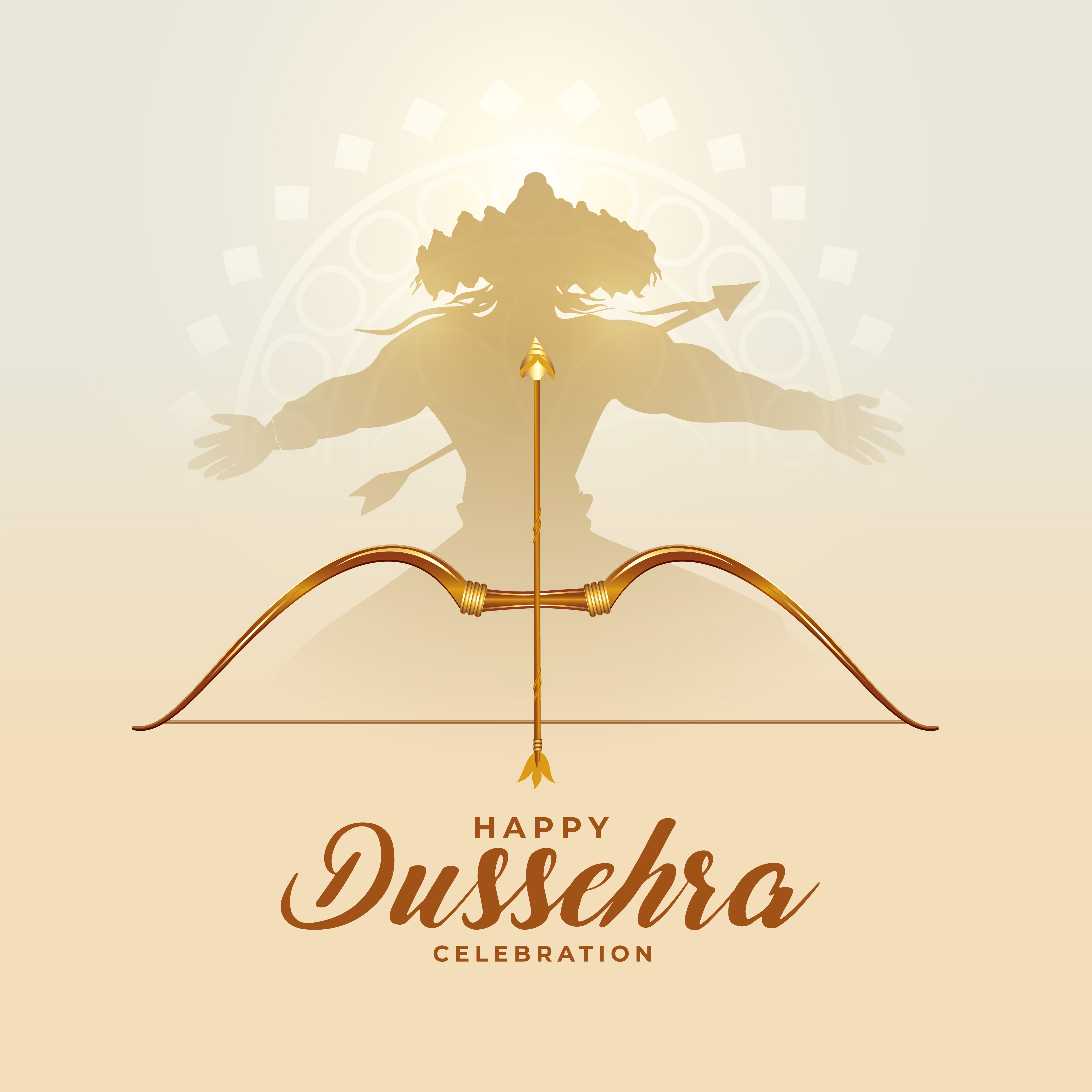 Dussehra Poster Design - DesignbyNandini